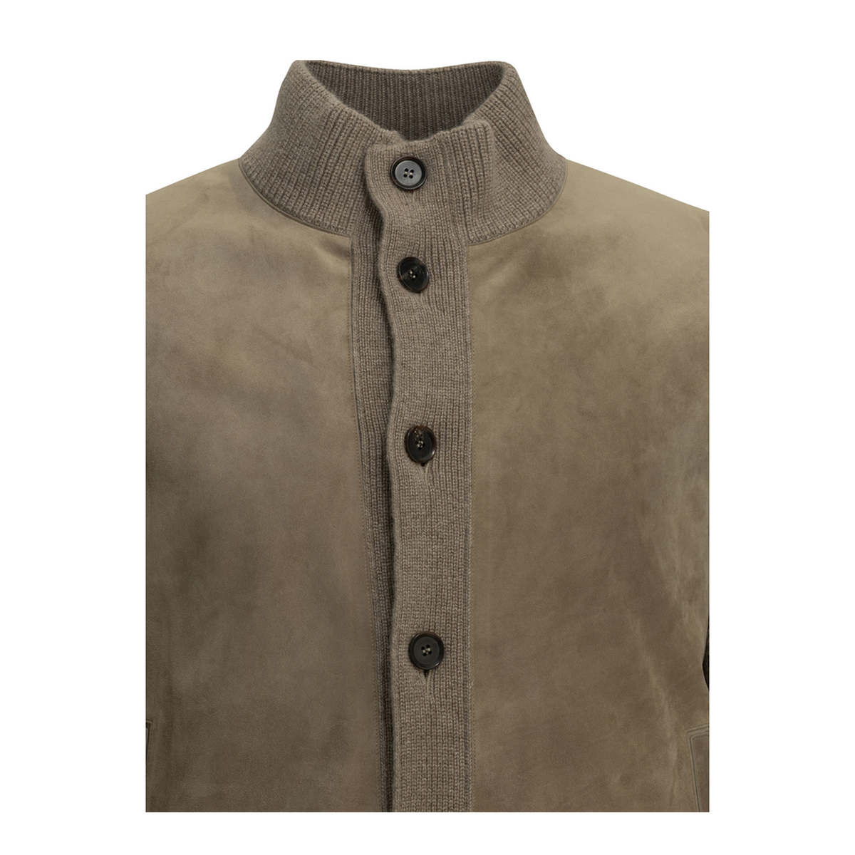 MAYFEYR - Zegna - Cashmere And Suede Overshirt Jacket - UIK72A4154N92