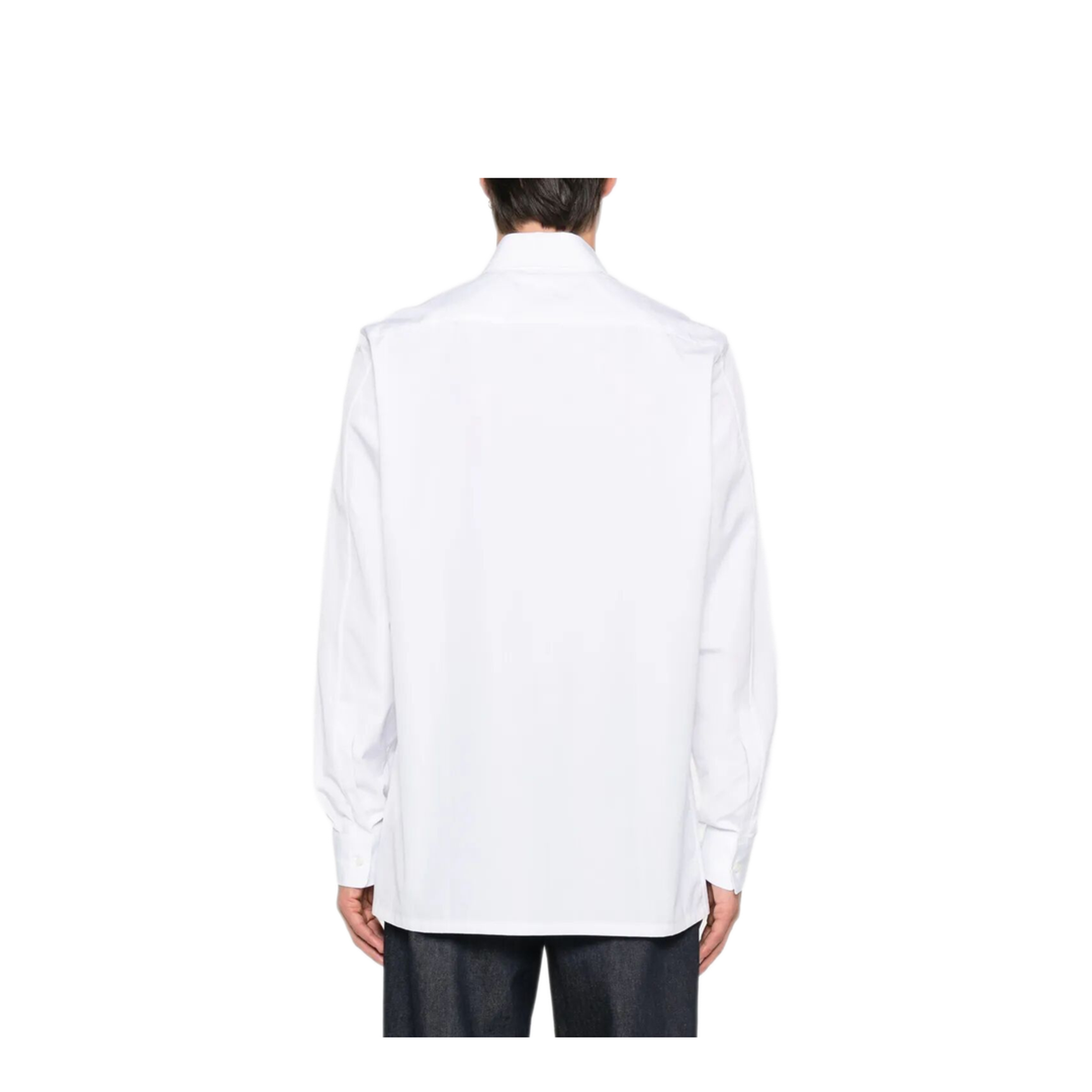 MAYFEYR - Givenchy - Classic Fit Shirt With Logo Print - BM616M14M6100