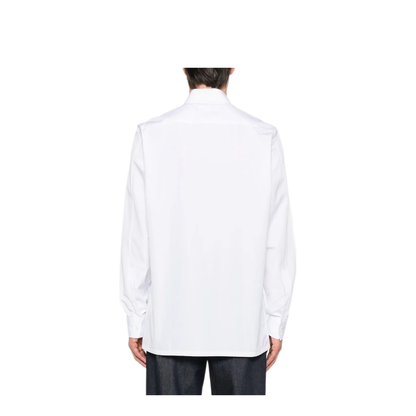 MAYFEYR - Givenchy - Classic Fit Shirt With Logo Print - BM616M14M6100