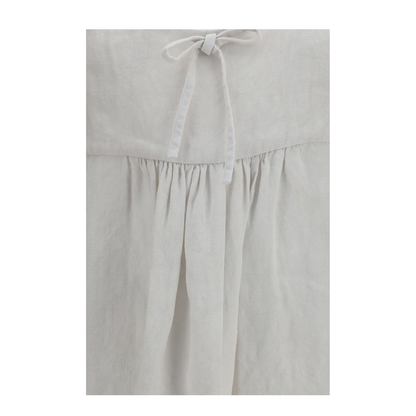 MAYFEYR - Miu Miu - Linen Short Dress - MF6589SOOO6733