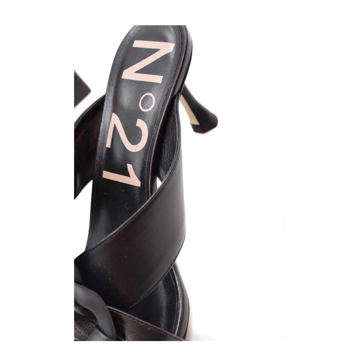 MAYFEYR - NÂ°21 - Black Sandals - 21ECPTNV11051X010