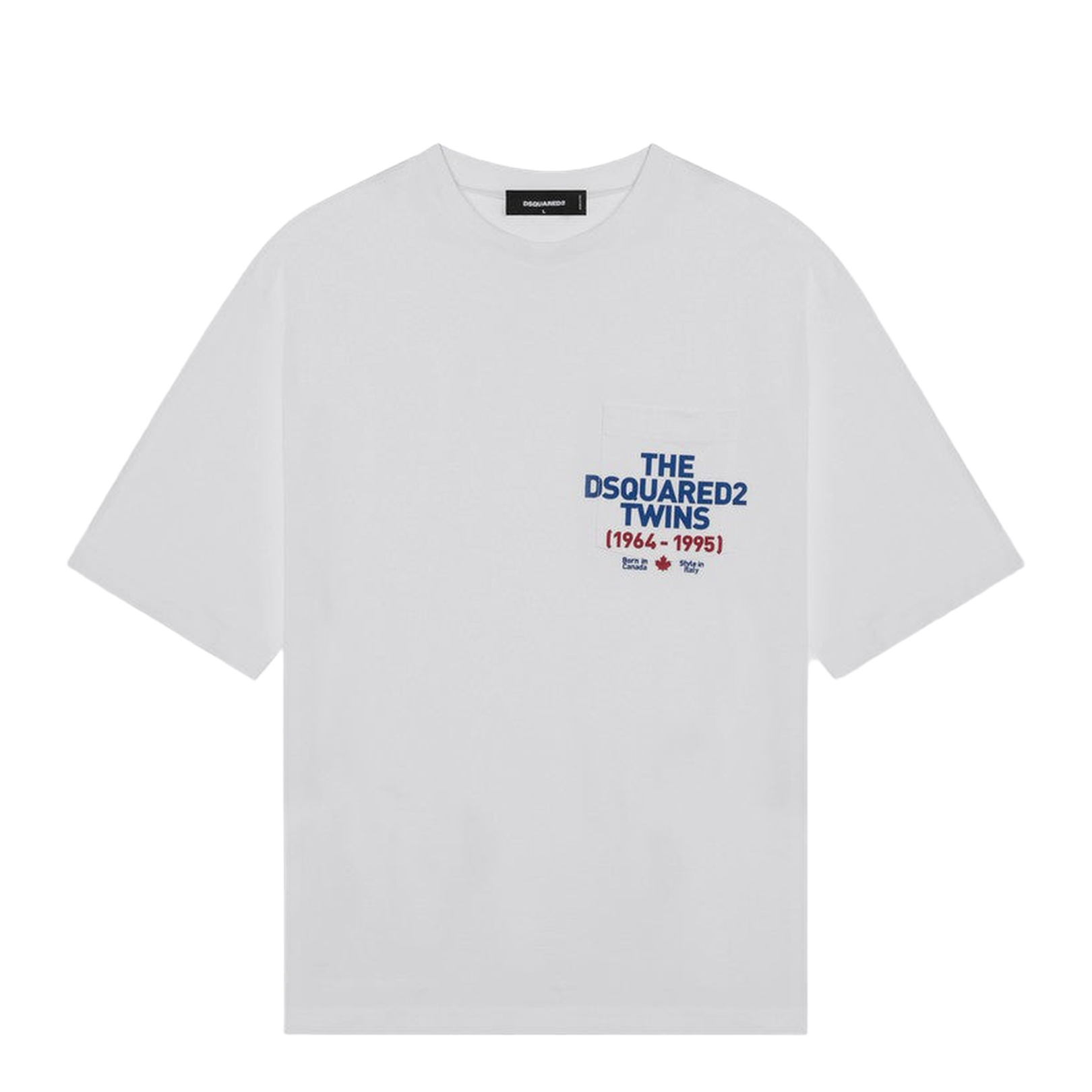 White Cotton Crew-Neck T-Shirt