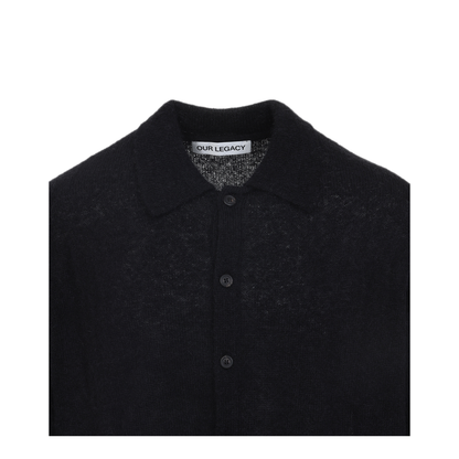 MAYFEYR - Our Legacy - Evening Black Alpaca Polo - M4213ECFSEBLACK