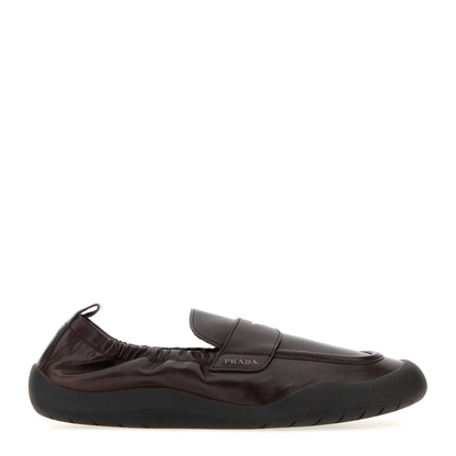 MAYFEYR - Prada - Dark Brown Leather Speedrock Loafers - 2DE161FG000070F0003