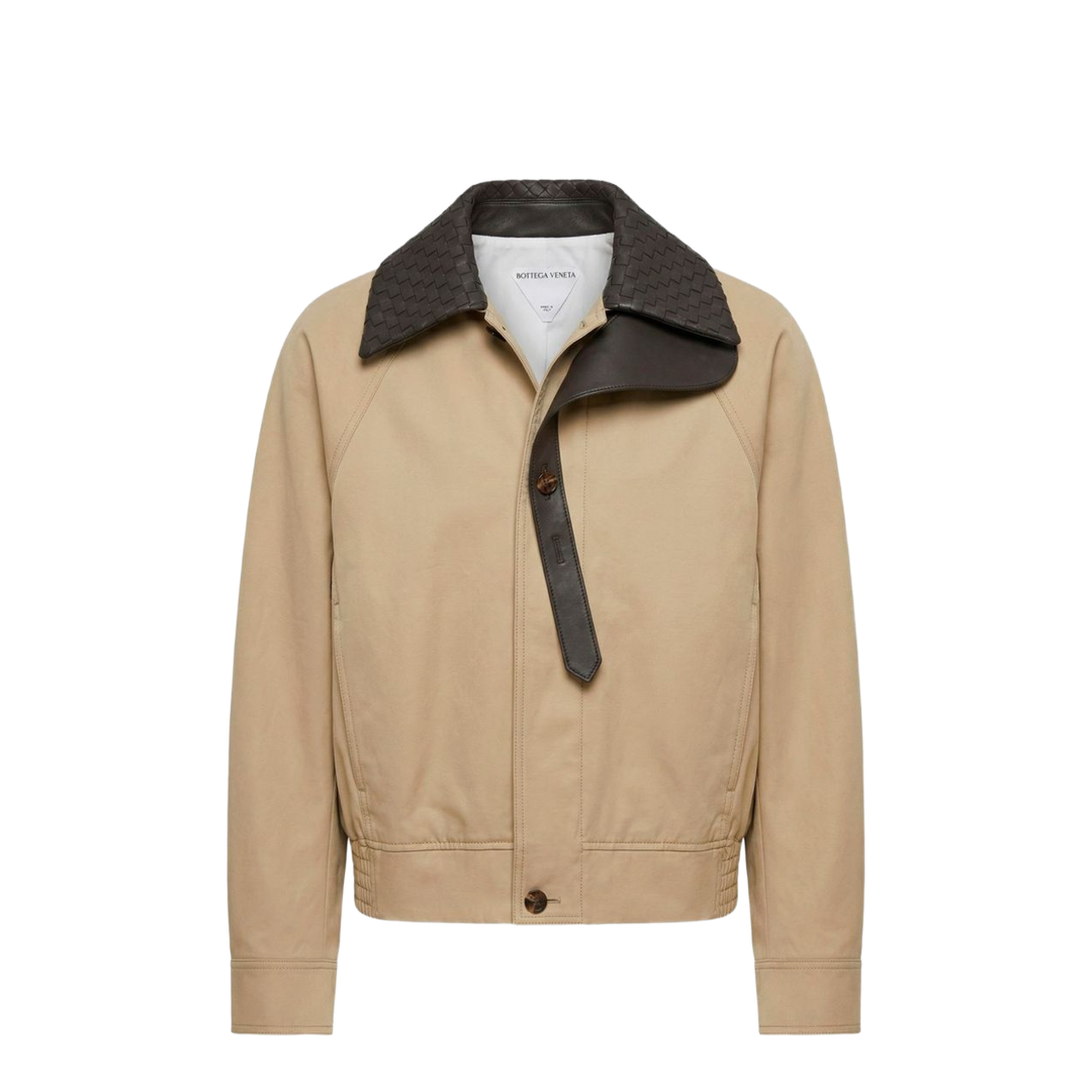 MAYFEYR - Bottega Veneta - Cotton Blouson In Sahara - 852425V6KO02549