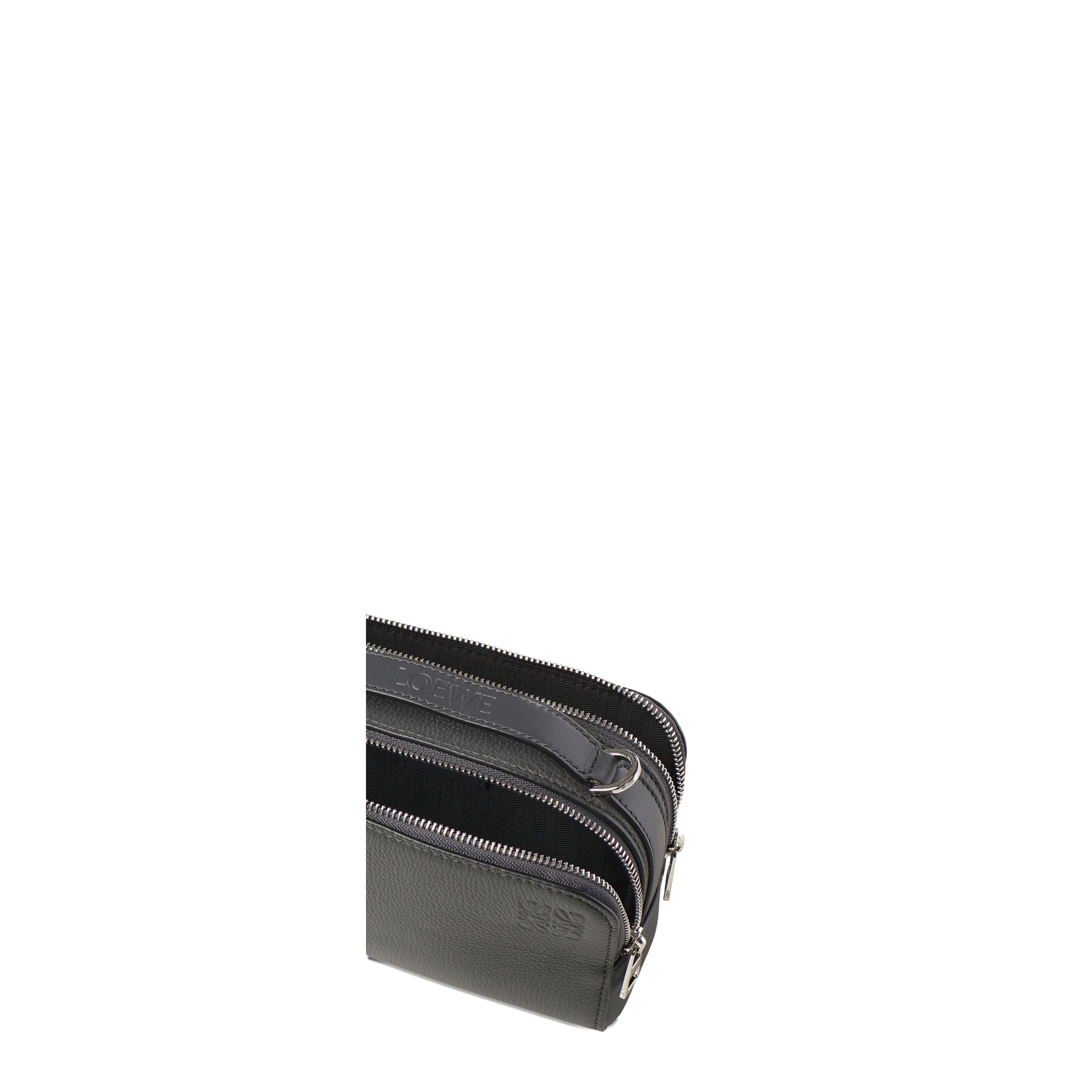 Camera Mini Leather Crossbody Bag