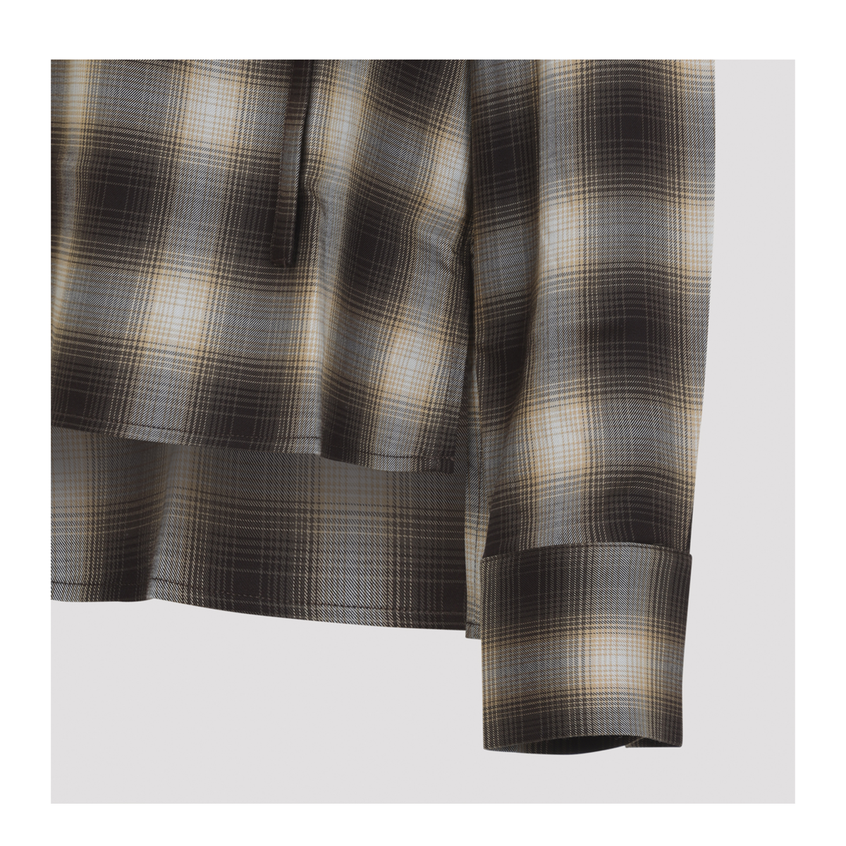 MAYFEYR - CO - Brown Multi Workwear Shirt - 2728SMTP204
