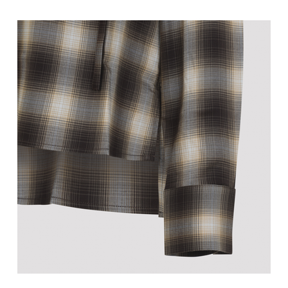 MAYFEYR - CO - Brown Multi Workwear Shirt - 2728SMTP204