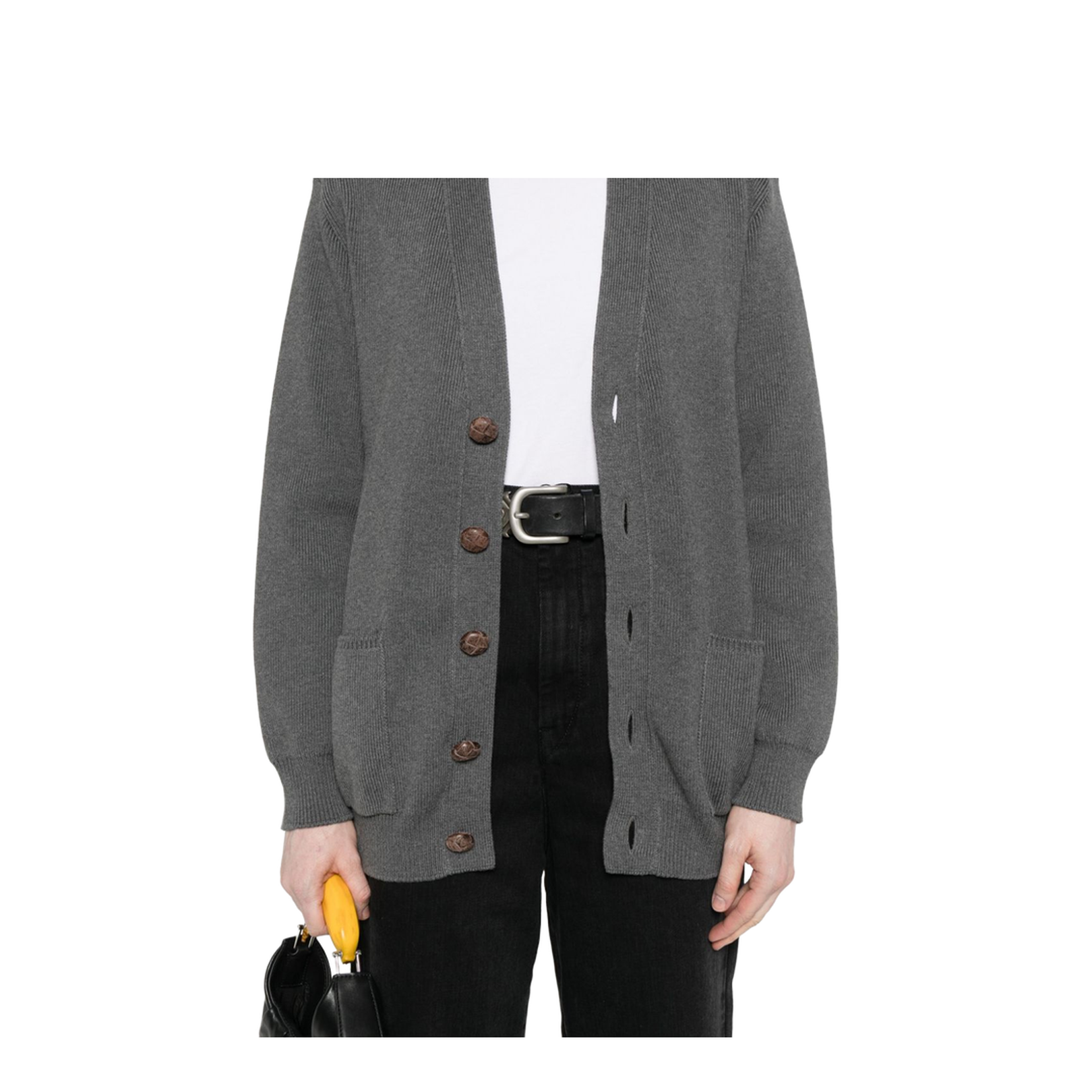 Back Maxi Logo Cardigan