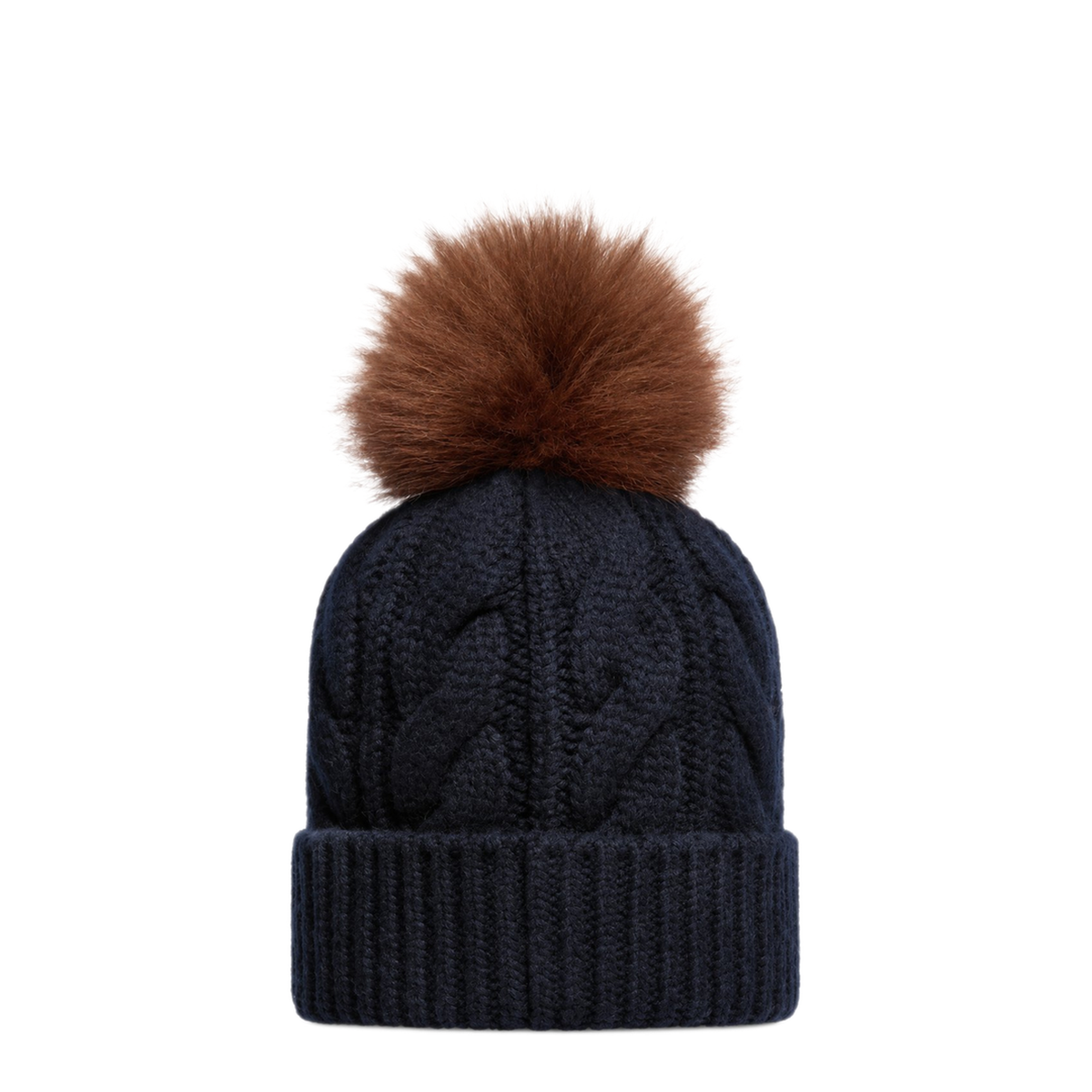 Pom Pom Wool And Cashmere Beanie