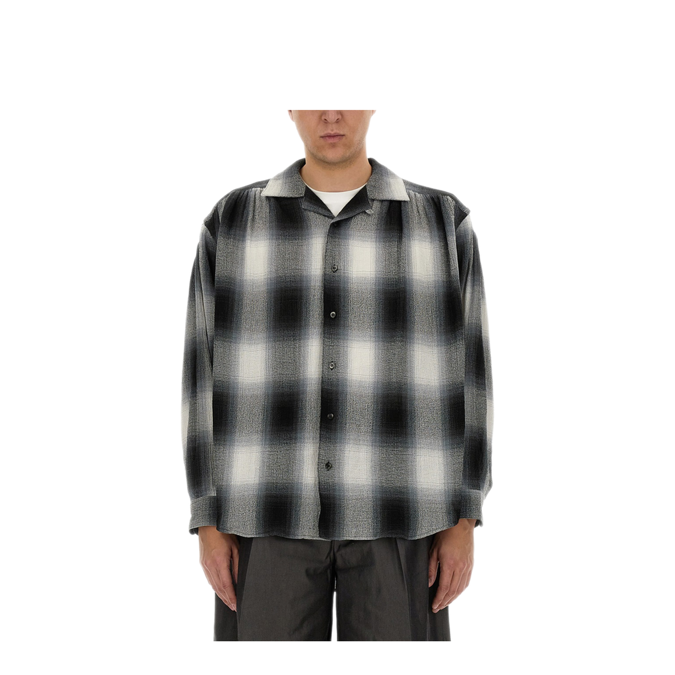 MAYFEYR - AïE - Cotton Shirt - OT729AWHITEBLACK