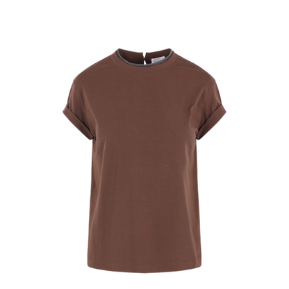 MAYFEYR - Brunello Cucinelli - Stretch Cotton Jersey T-Shirt With Precious Faux Layering - M0T18BD200C4211