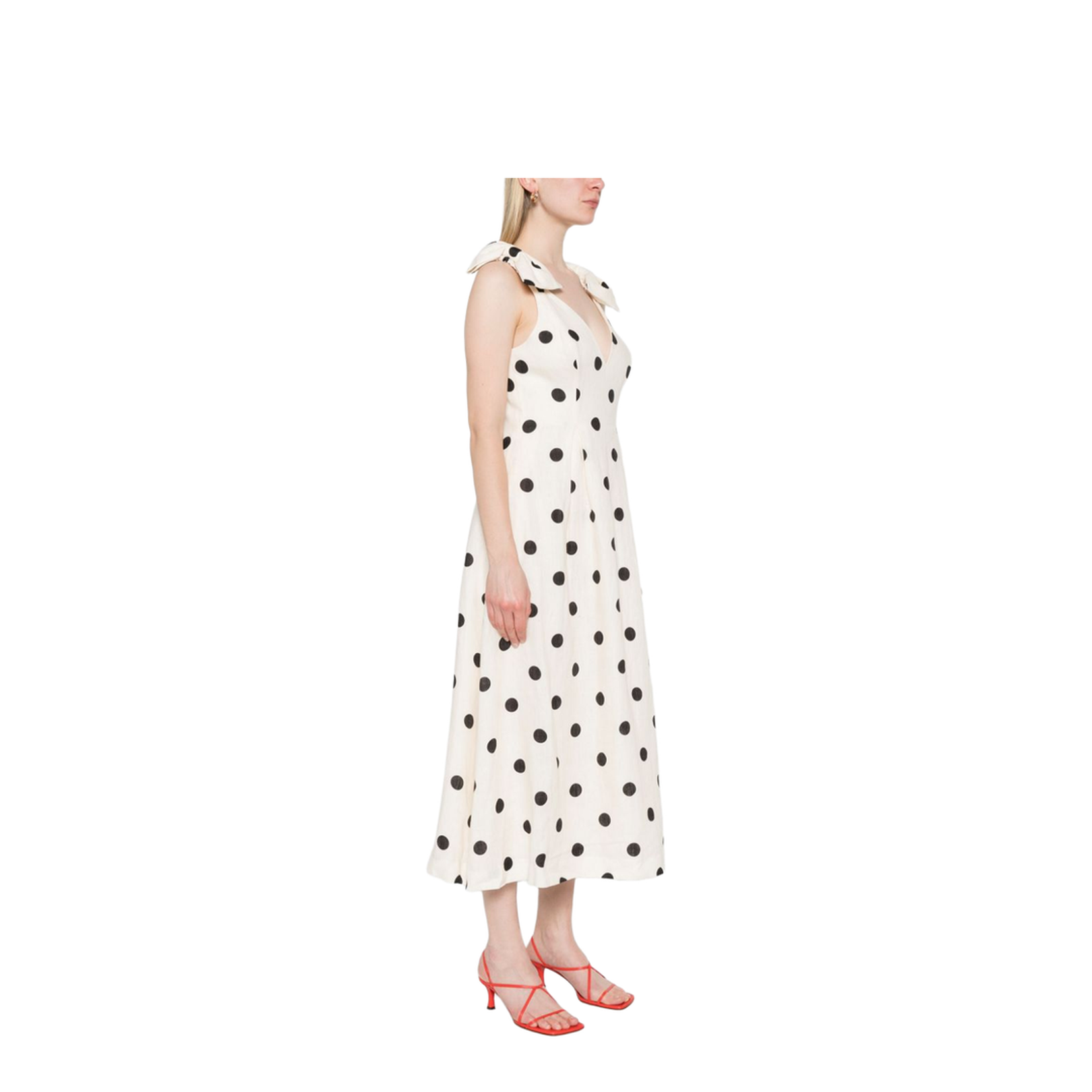 Crush V Neck Midi Dress