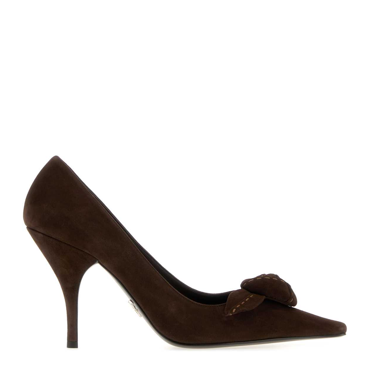 MAYFEYR - Prada - Brown Suede Pumps - 1I714OF095008F0003
