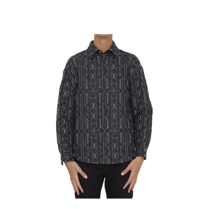 MAYFEYR - Palm Angels - All Monogram Jacket - PMEA251E23FAB0011103