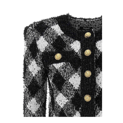 Vichy Tweed Short Jacket