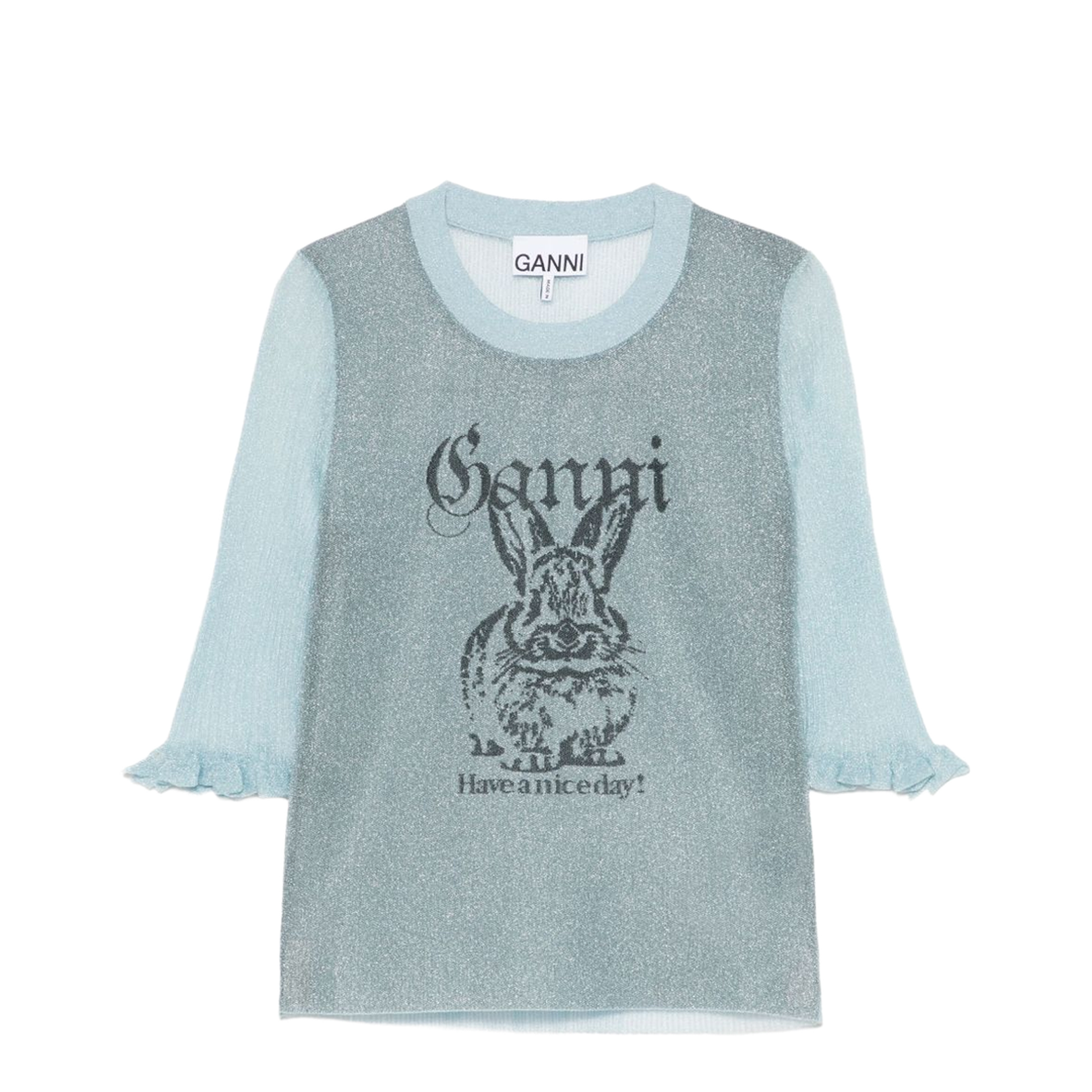 Bunny Crewneck Top