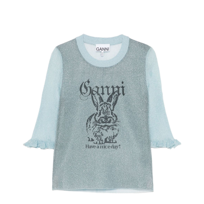 Bunny Crewneck Top