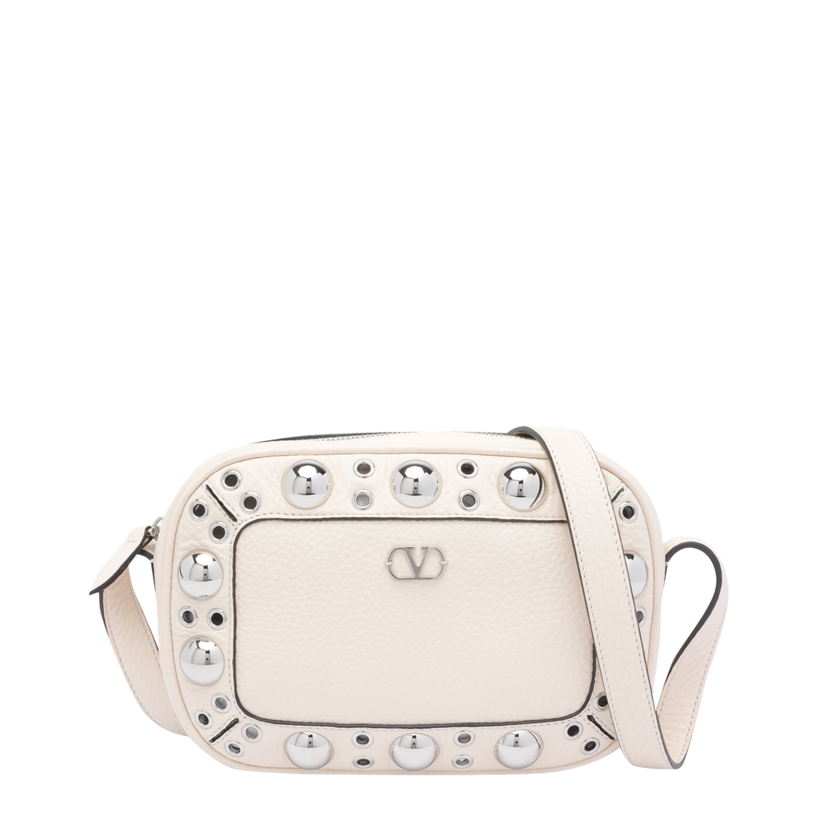 Ivory Suede Nellcote Crossbody Bag