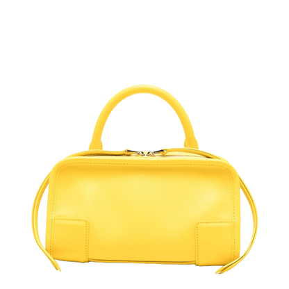 Amazona Mini Soft Calfskin Crossbody - Daisy Yellow