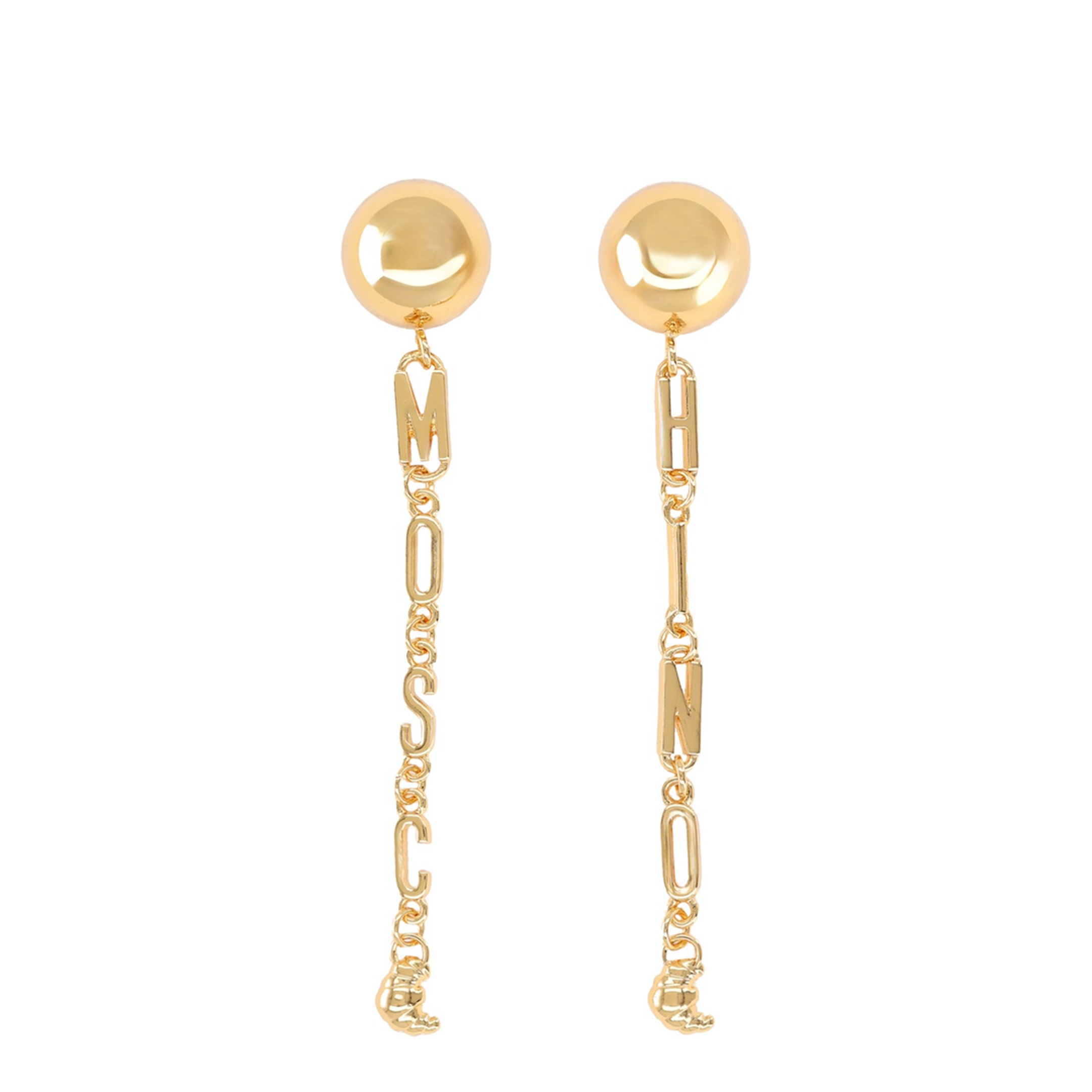 MAYFEYR - Moschino - Logo Earrings - 913084130606