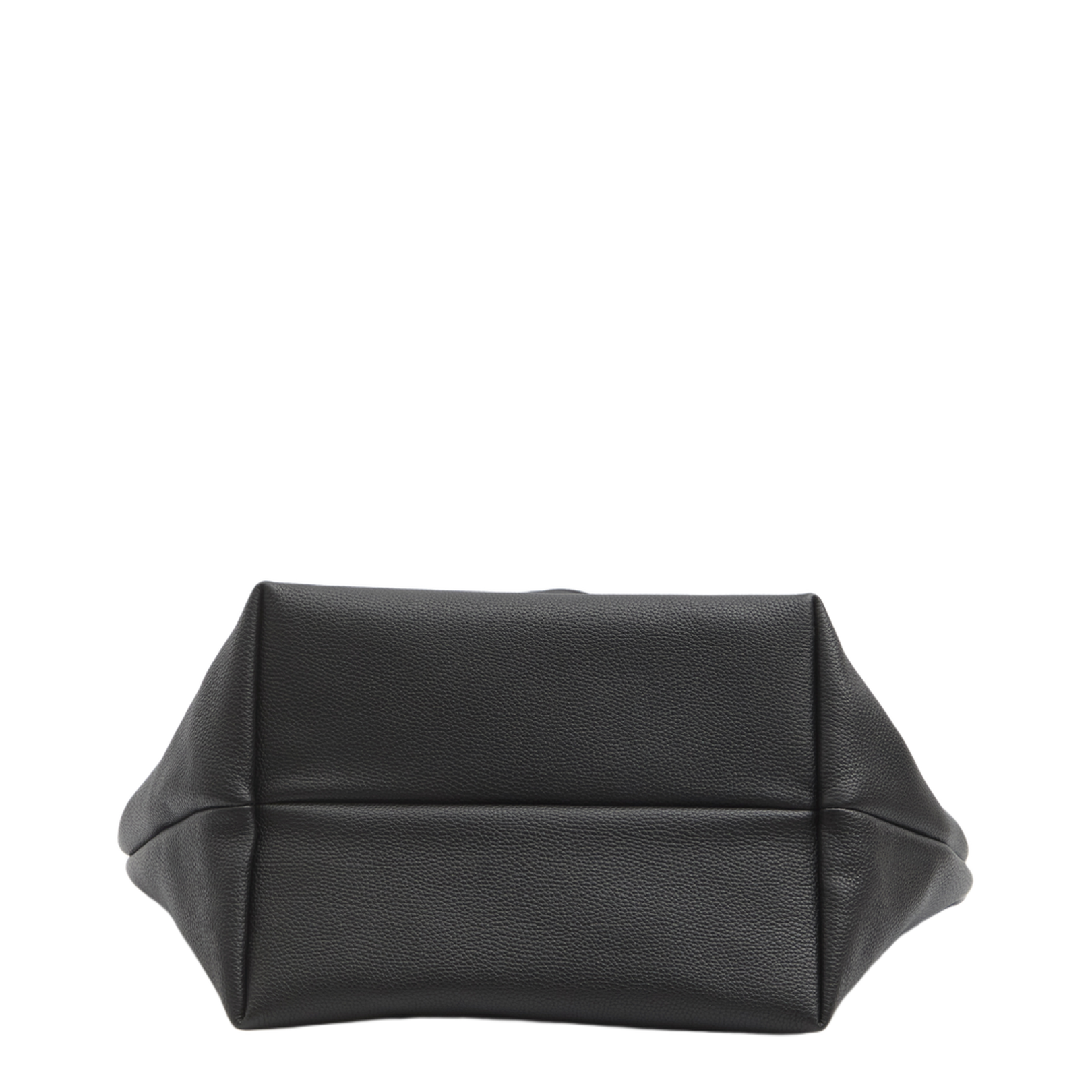 Totissima Large Leather Reversible Tote - Black