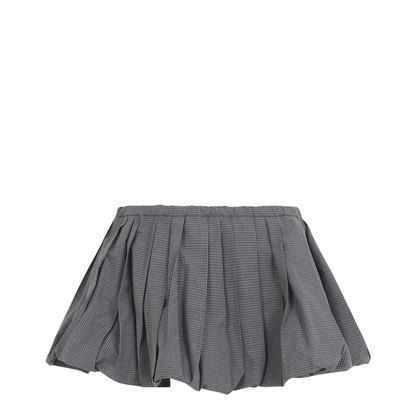 MAYFEYR - Miu Miu - Plissé Check Mini Skirt - MG2723SOOO19OS
