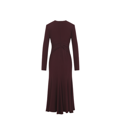 MAYFEYR - ALBERTA FERRETTI - Satin Midi Dress - A041066278150