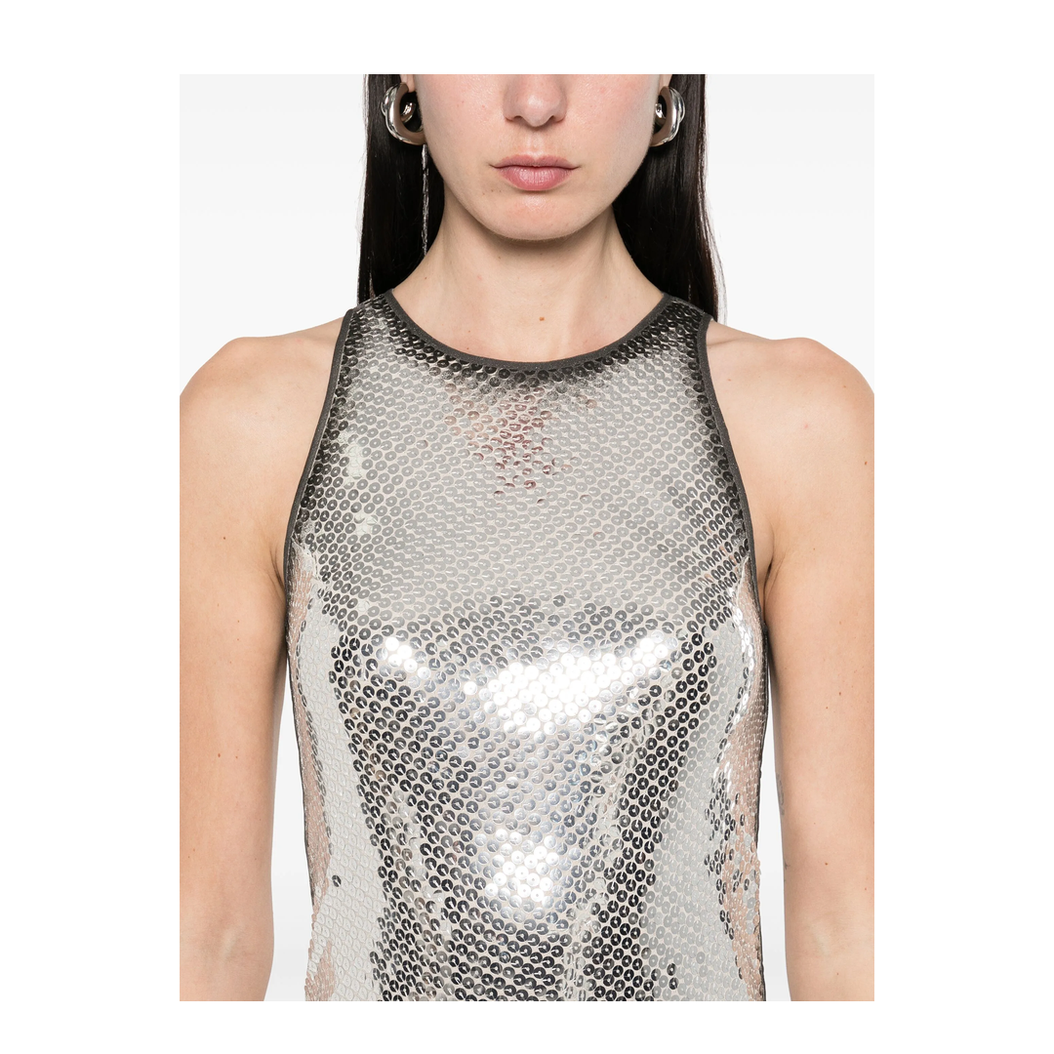 MAYFEYR - The Attico - Sequin-Embellished Mini Dress - 250WCA00389002