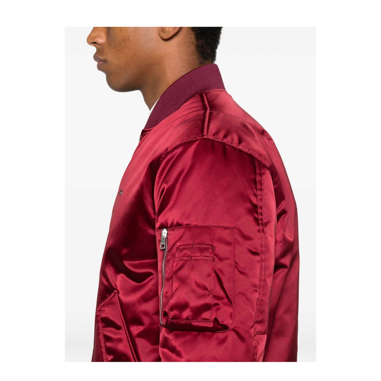 Nylon Bomber Jacket