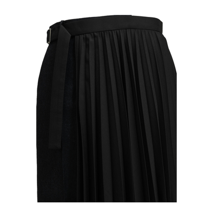 MAYFEYR - Sacai - Pleated Midi Skirt - 2608766202