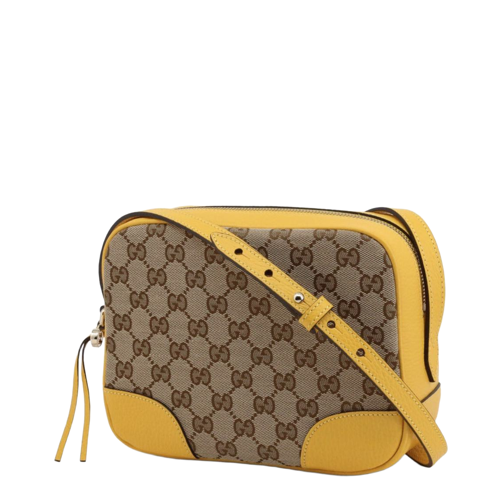 GG Canvas Small Canvas Crossbody Bag - Yellow