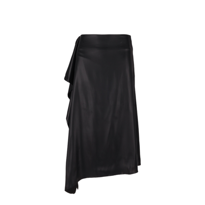 MAYFEYR - NICCOLÒ PASQUALETTI - Nota Skirt Silky Satin - NP07S005SASINERO