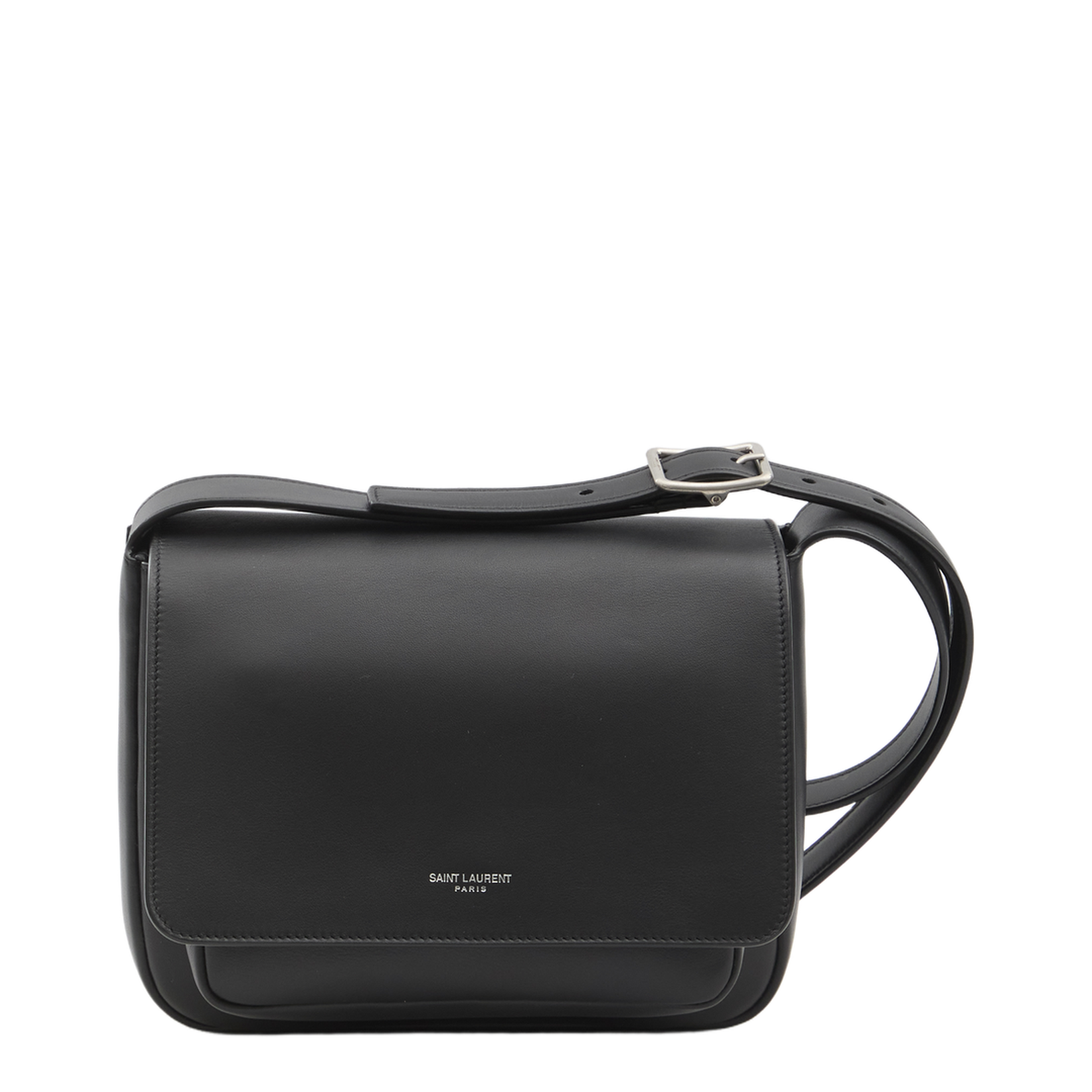 Satchel Small Leather Crossbody Bags - Black