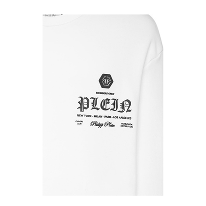 MAYFEYR - PHILIPP PLEIN - White Sweatshirt - SADCMJO1193PJO002N