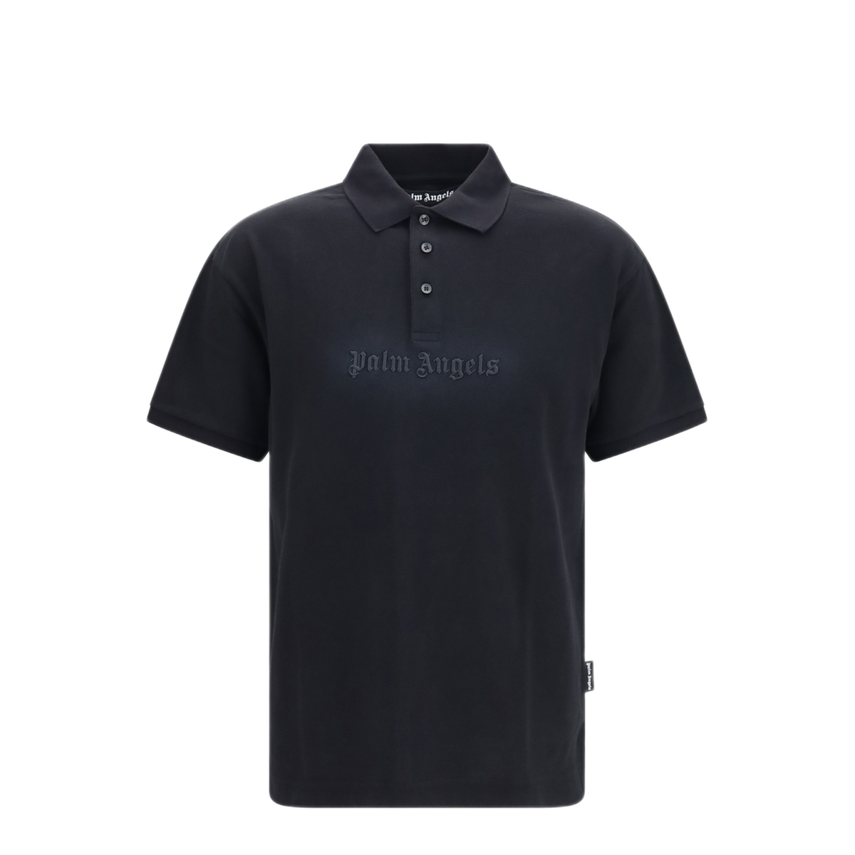 MAYFEYR - Palm Angels - Cotton Polo With Embroidered Logo - PAMGB002FB0021009
