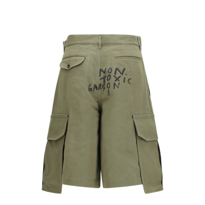 MAYFEYR - Comme Des Garcons - Cargo Shorts With Print - FQP504S262