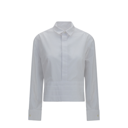 MAYFEYR - Sacai - Cotton Poplin Shirt With Belt - 2608667151