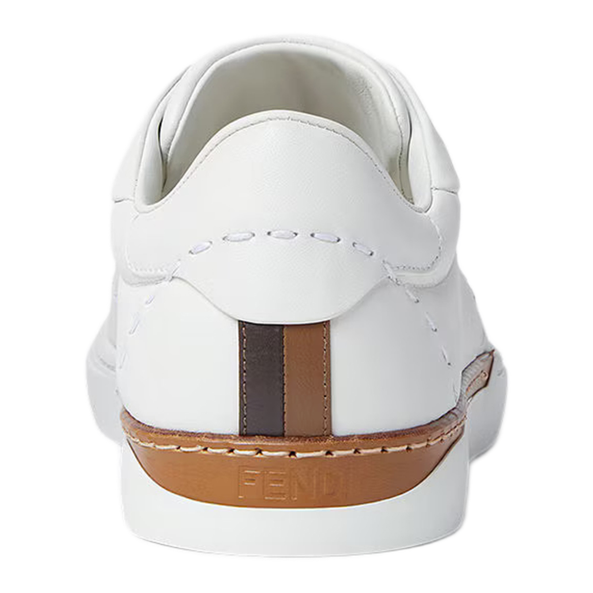 City Low-Top Sneakers In White Leather