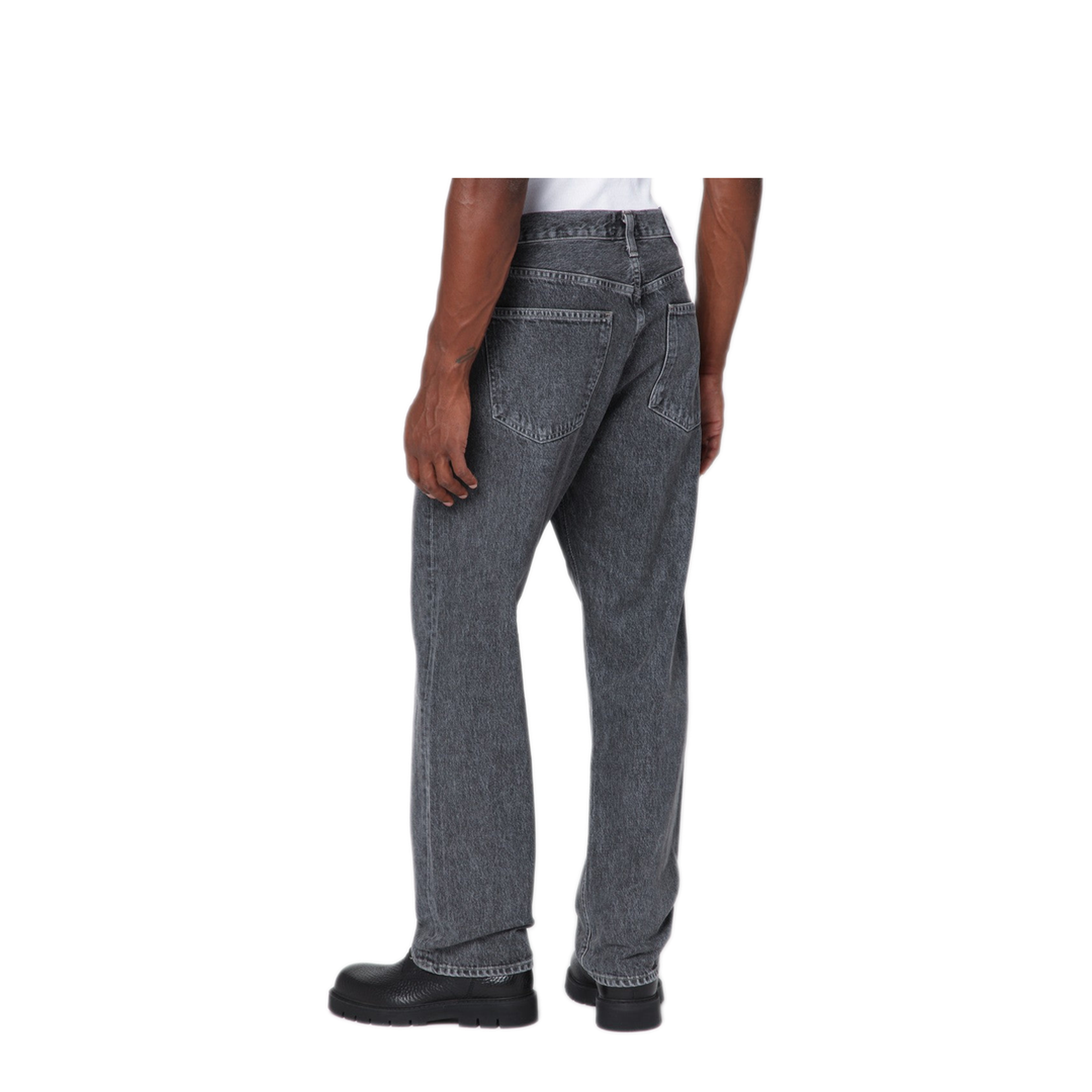 MAYFEYR - Agolde - Washed Effect Grey Jeans - A6421346FRSH