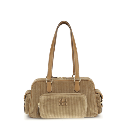 MAYFEYR - Miu Miu - Corduroy Shoulder Bag - 5BB179VOOOAF81