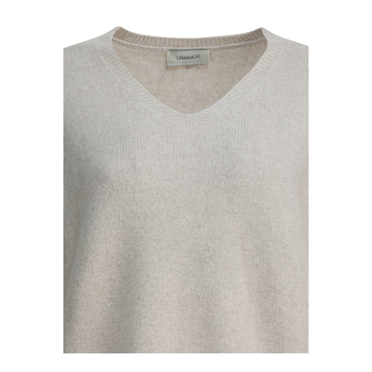 MAYFEYR - Umarmung - Wool And Cashmere V Neck Sweater - UM254WPO60LAMB