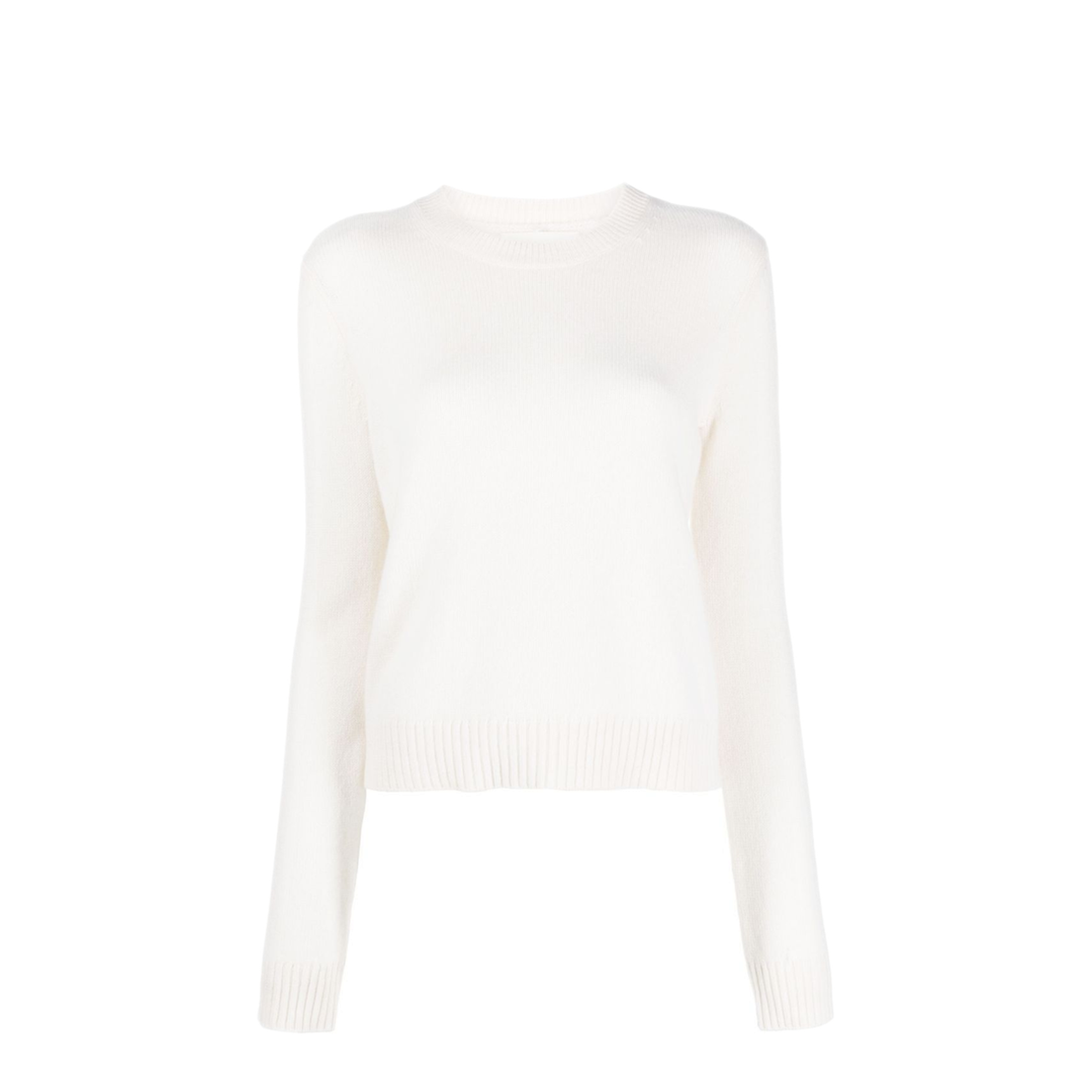 MAYFEYR - Lisa Yang - Cream Cashmere Crew Neck Sweater - 2022117CR