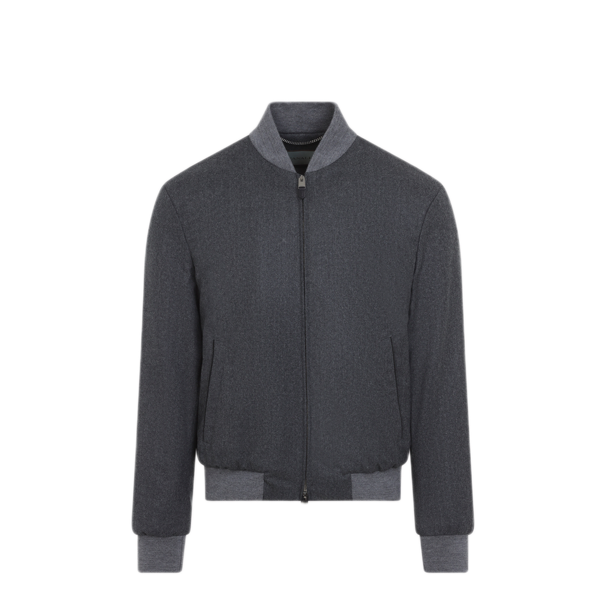 MAYFEYR - CANALI - Charcoal Grey Bomber Jacket - O41103SG03516111