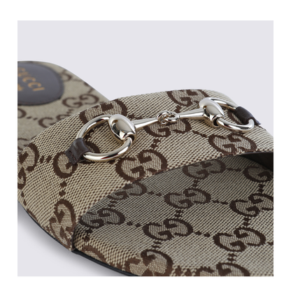 Slide Sandal with Horsebit