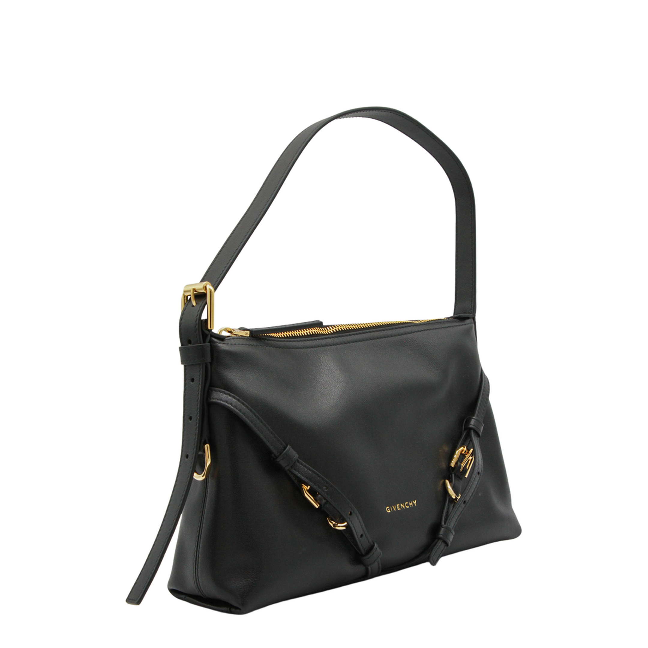 Mini Voyou Bag in Shiny Leather