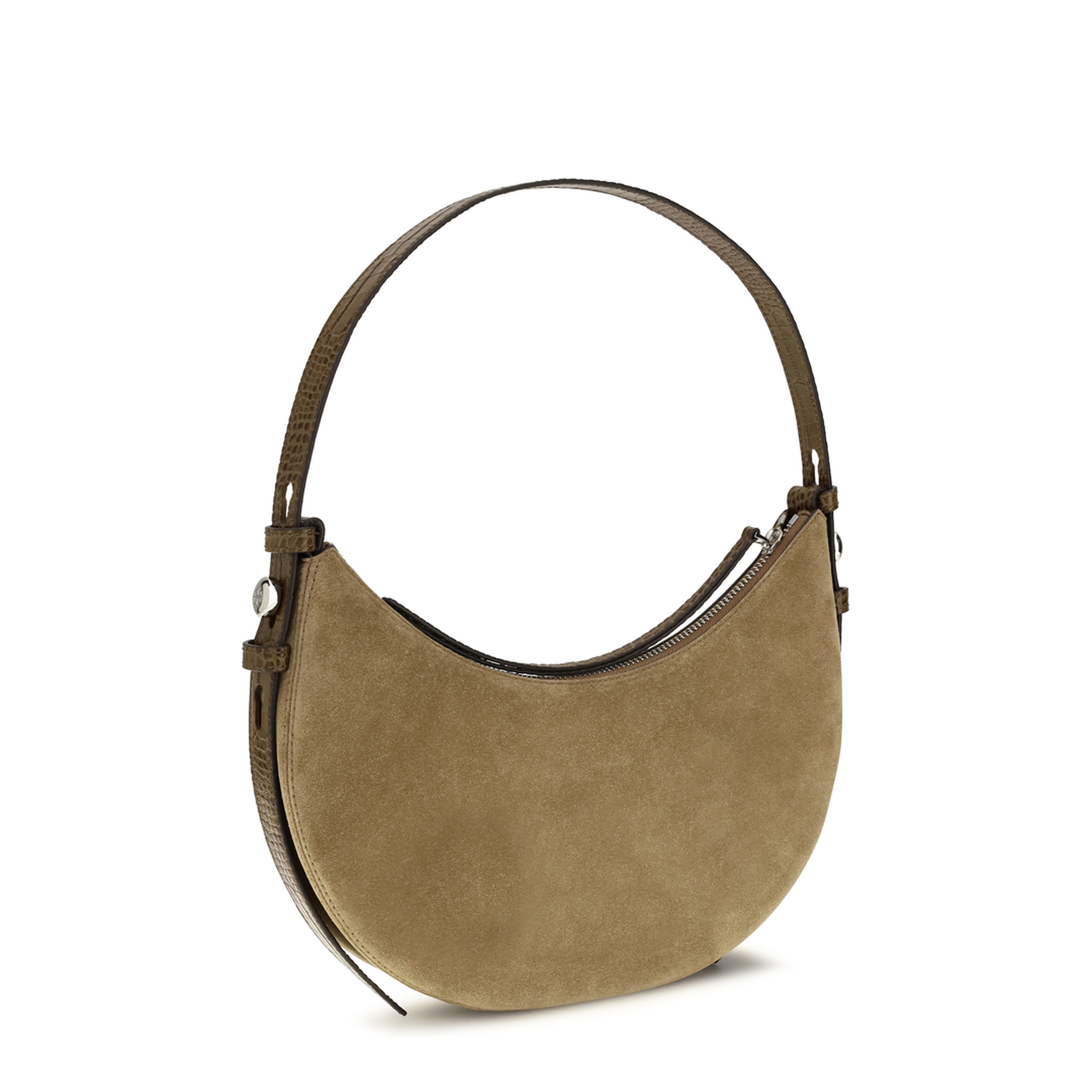 MAYFEYR - Tory Burch - Romy Suede Crescent Shoulder Bag - 185086250