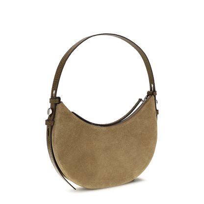 MAYFEYR - Tory Burch - Romy Suede Crescent Shoulder Bag - 185086250