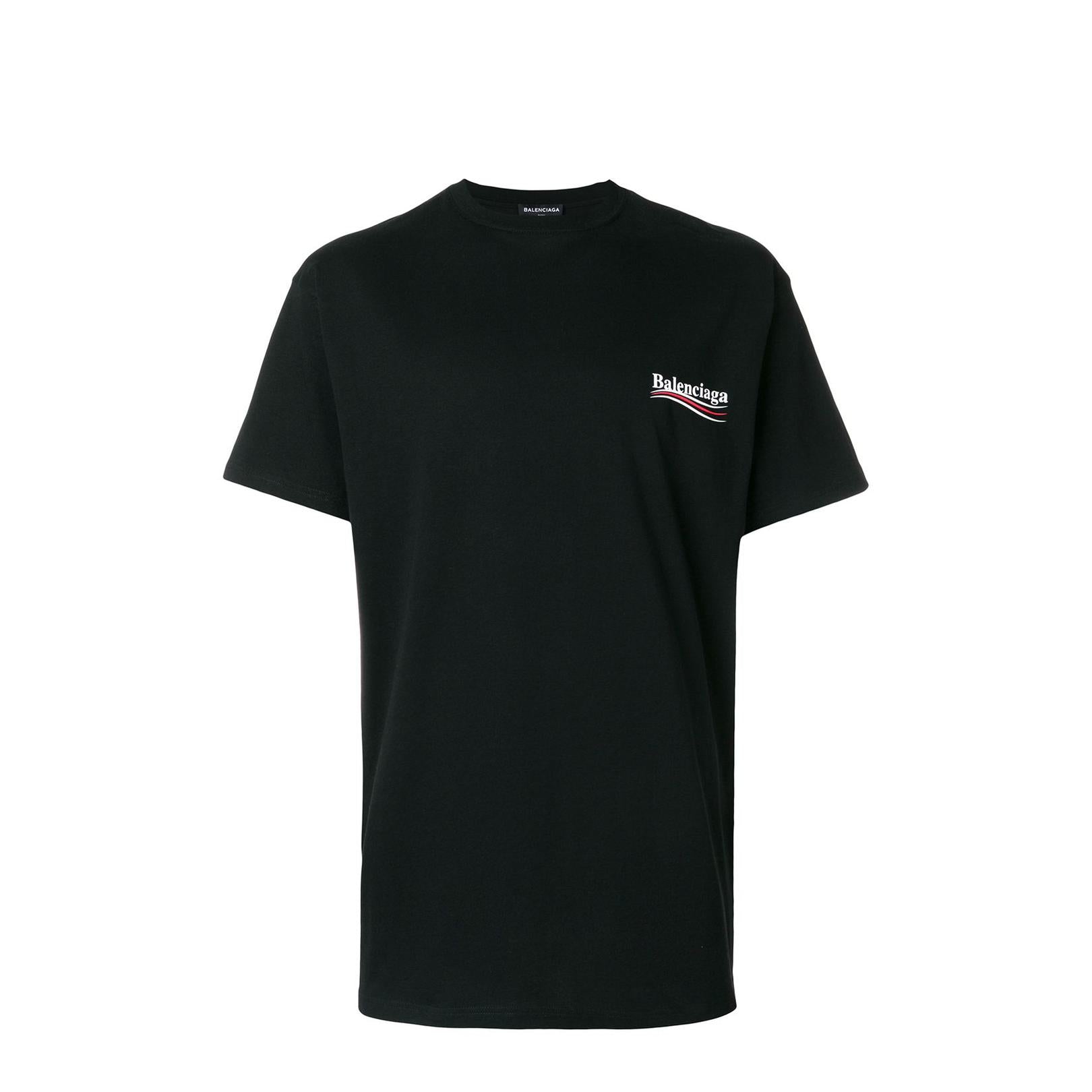 Balenciaga T-shirts and Polos Black