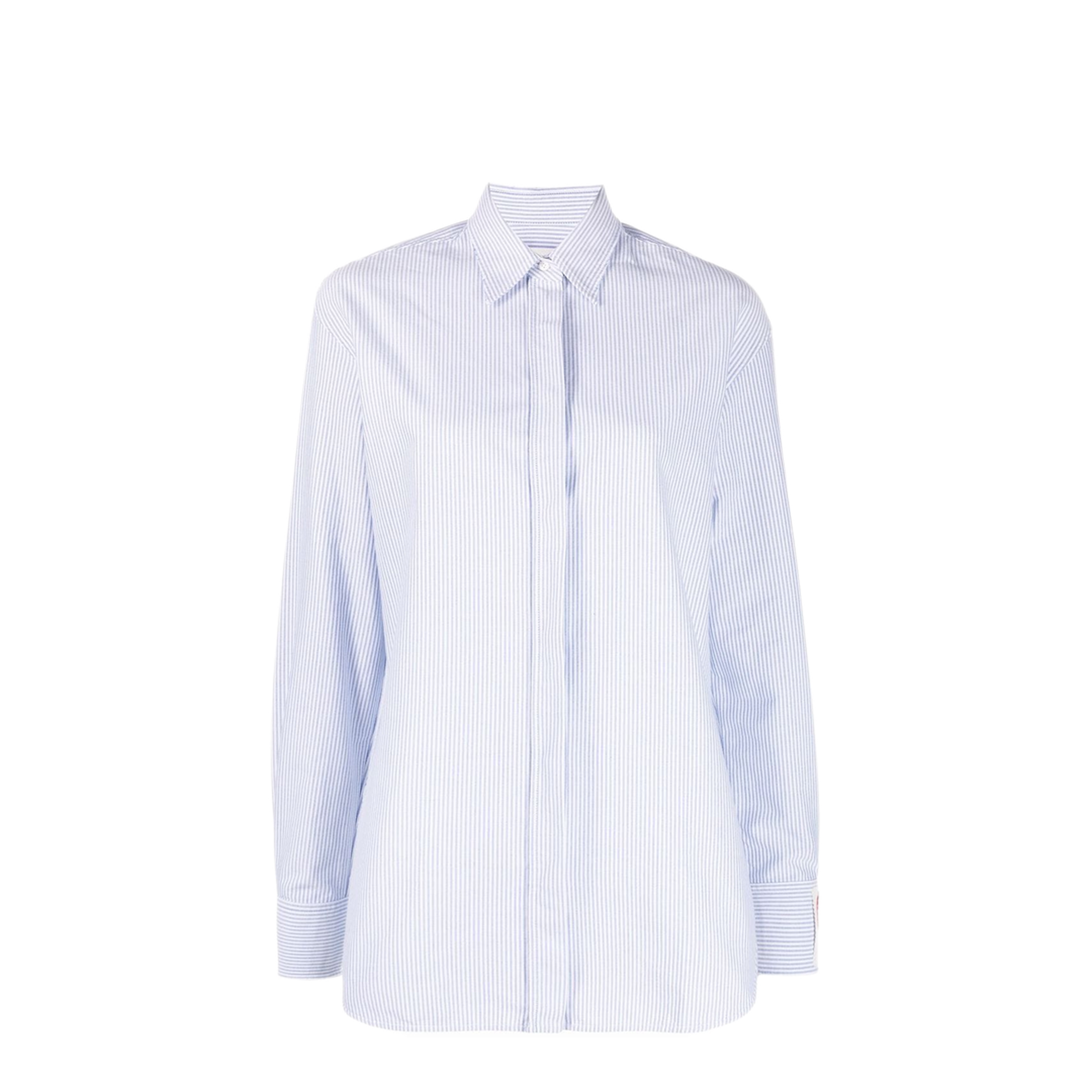 MAYFEYR - Golden Goose - Boyfriend Shirt Striped Oxford Cotton - GWP00820P00054880197